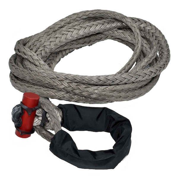 5/8 in. x 25 ft. 16,933 lbs. WLL. LockJaw Synthetic Winch Line Extension w/Integrated Shackle